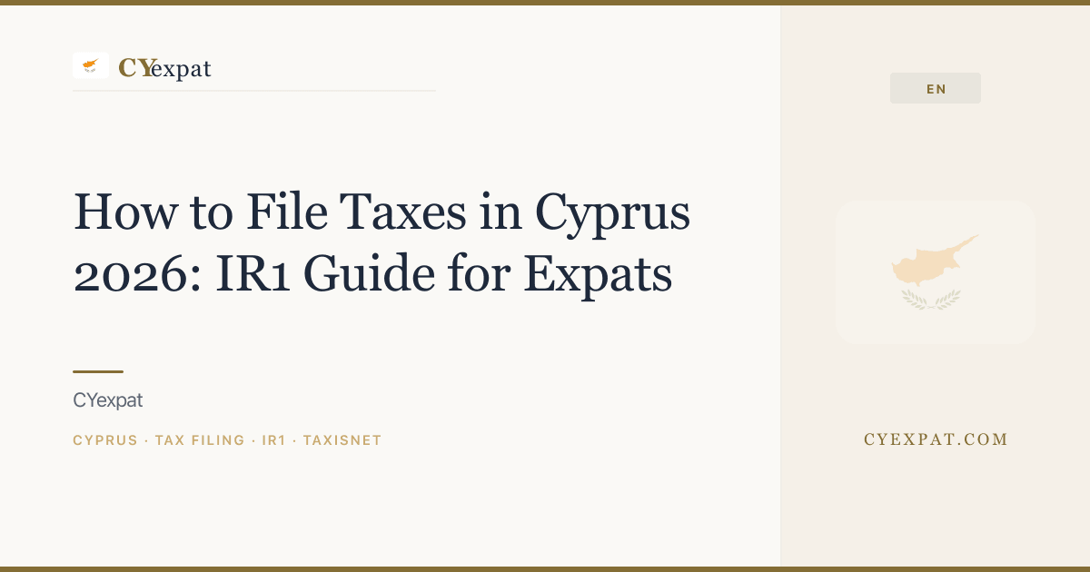 Ir59 Example Cyprus How to File Taxes in Cyprus 2026: IR1 Guide for Expats | CYexpat